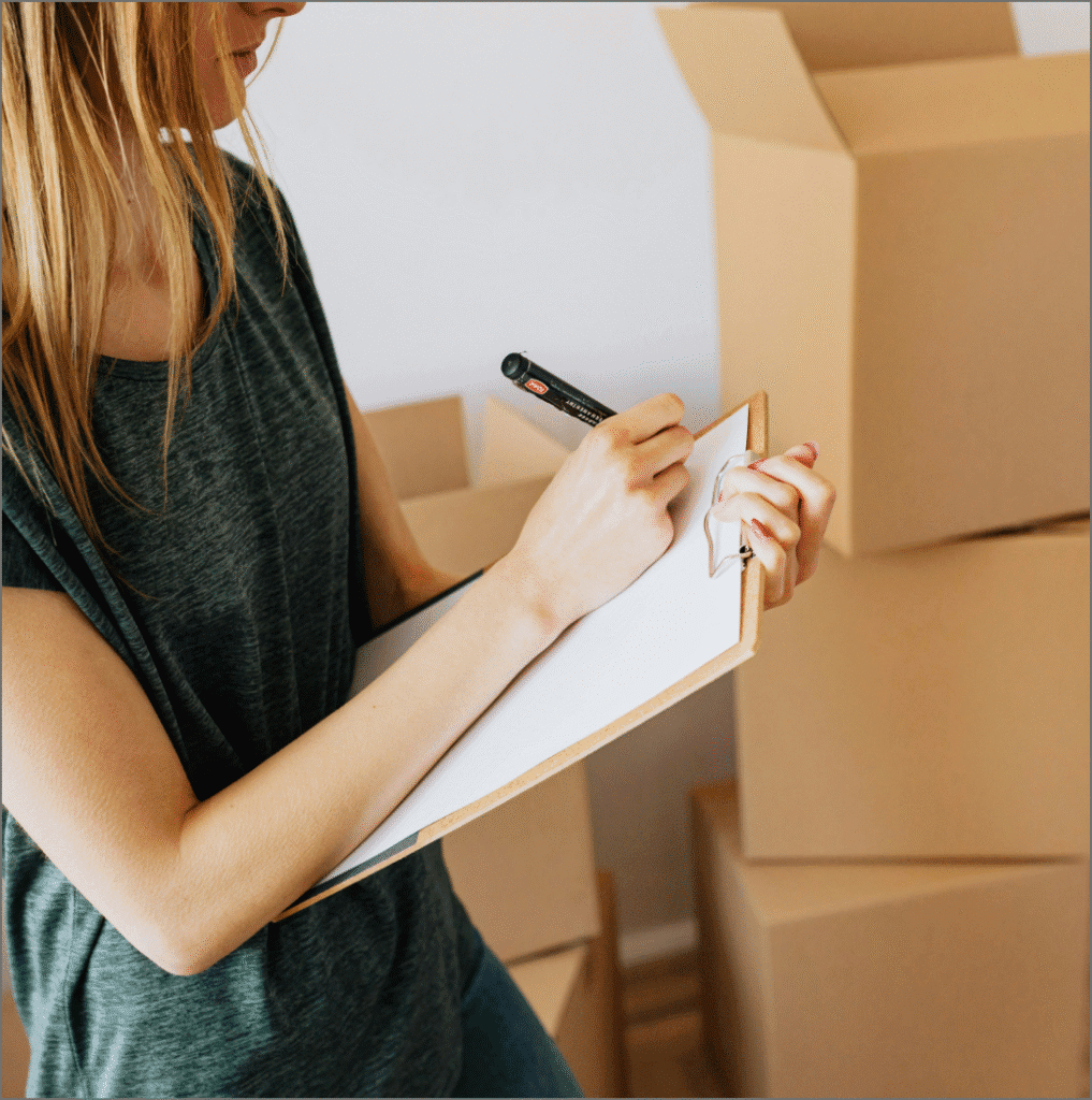 Agreen Movers Checking List