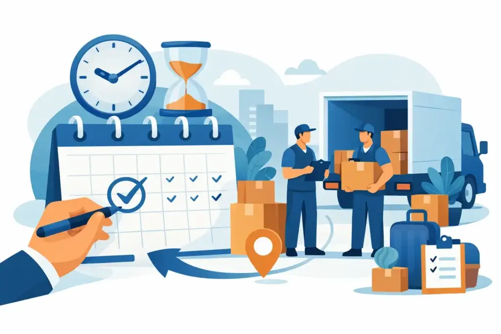 How Far in Advance to Book Movers