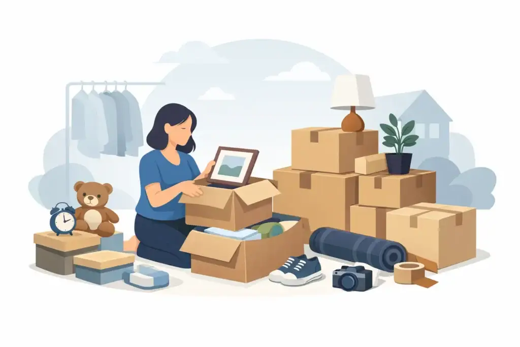 What to Pack First When Moving