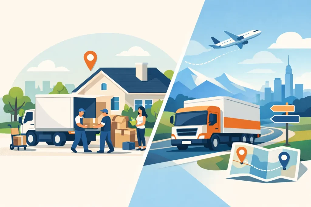 Local Move vs Long Distance: Key Differences