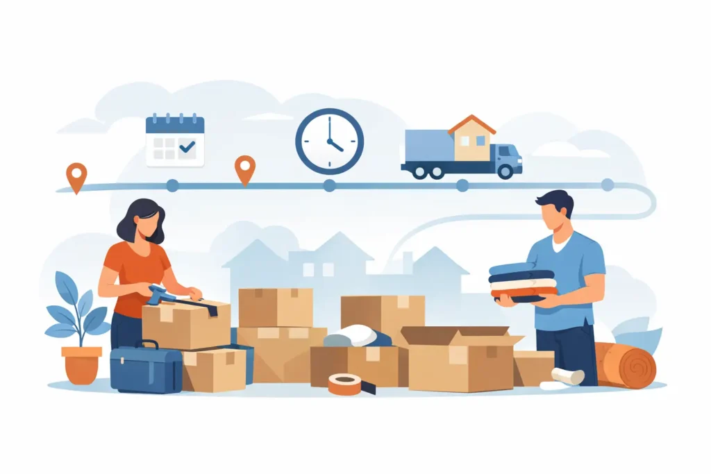Packing Timeline Before Moving That Works