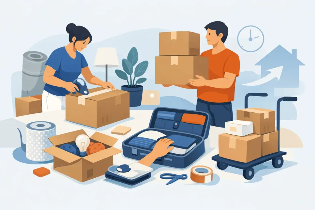 11 Best Packing Hacks for Moving Smarter