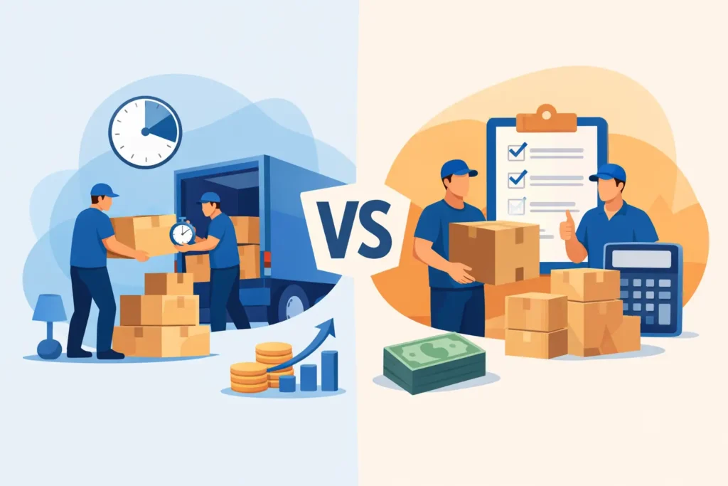Hourly Movers vs Flat Rate: Which Wins?