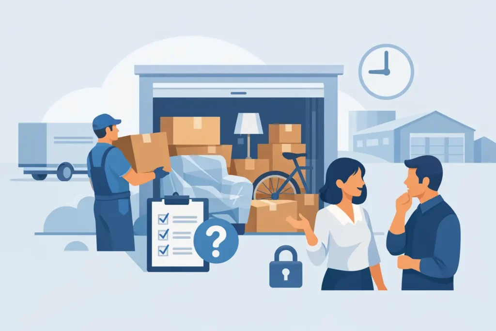 Can Movers Store Items Temporarily? What to Ask
