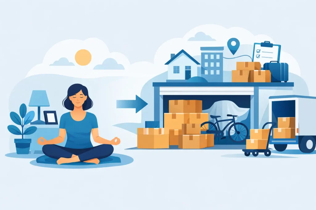 How Storage During a Move Reduces Stress