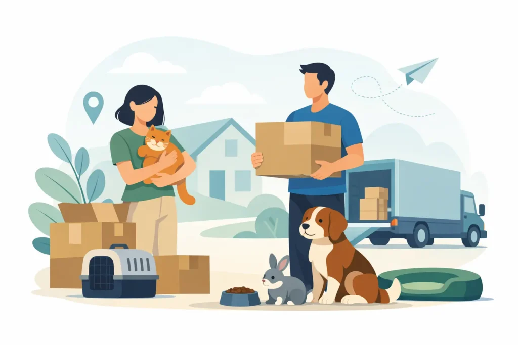 How to Move With Pets Without Added Stress