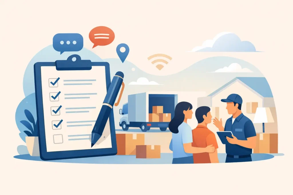 Mover Communication Checklist for a Calmer Move