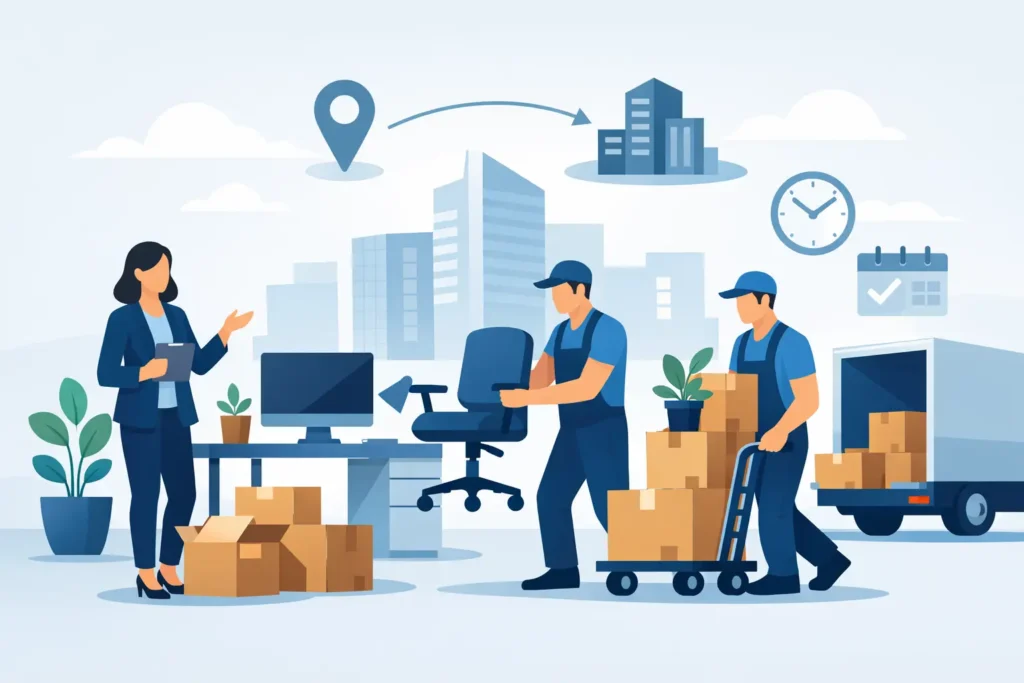 Office Movers: Plan a Business Move With Less Stress