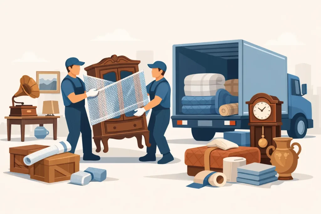 Best Way to Move Antiques Without Damage