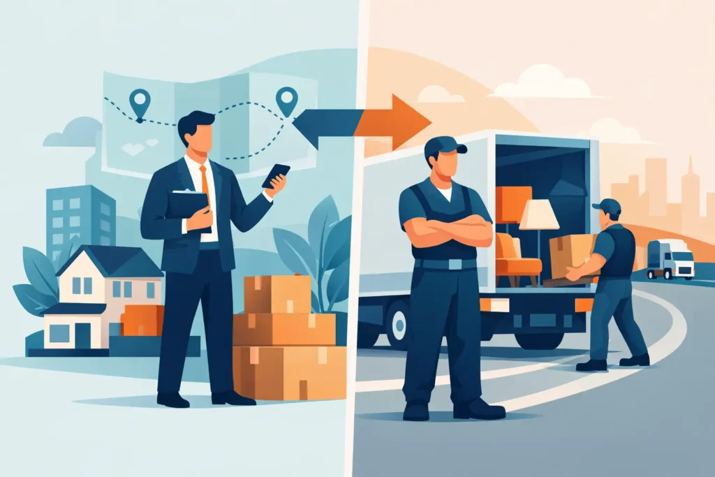 Moving Broker Versus Carrier: What to Know